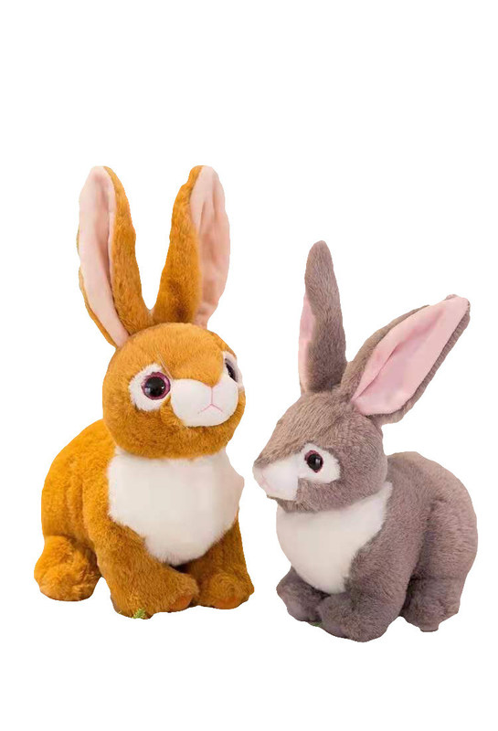 Long Bunny Plush Toy For Baby apaiser d'OEM 30cm