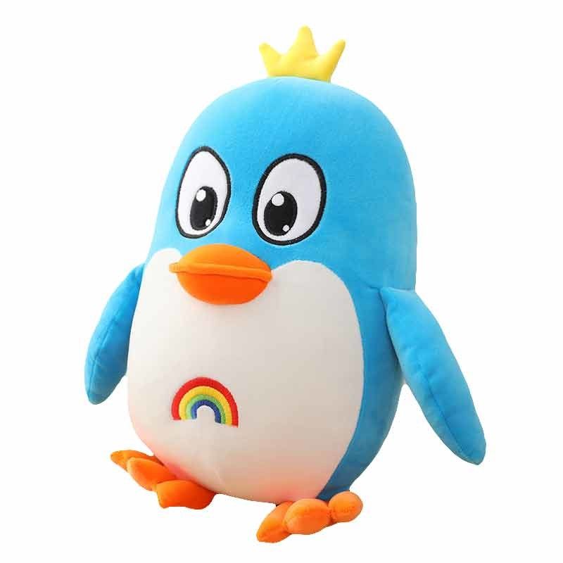 Peluche 20cm rose lavable Toy For Home Decoration de pingouin de main d'OEM