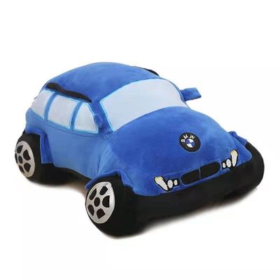 Le cadeau du jour des enfants de Plush Toy Car Parent Child Boy de modèle de BMW a adapté aux besoins du client