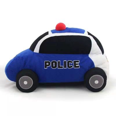 voiture de police de peluche de simulation d'oreiller de peluche de voiture d'OEM de 25cm