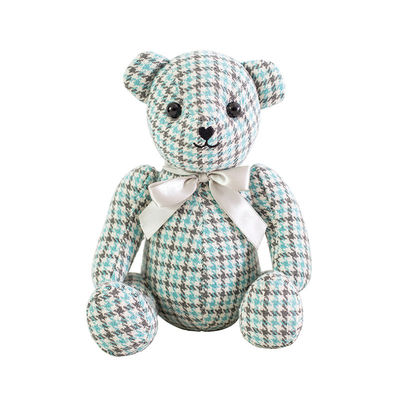 nounours de confort de bébé de poupée de CUB Teddy Bear Plush Toys Cloth de grille de 300g 23cm