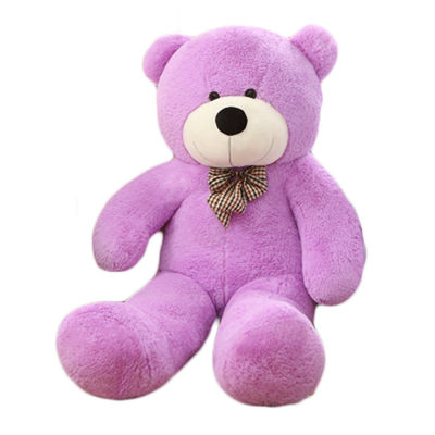 présent pourpre de 1.2m grand Teddy Bear Doll Wedding Birthday