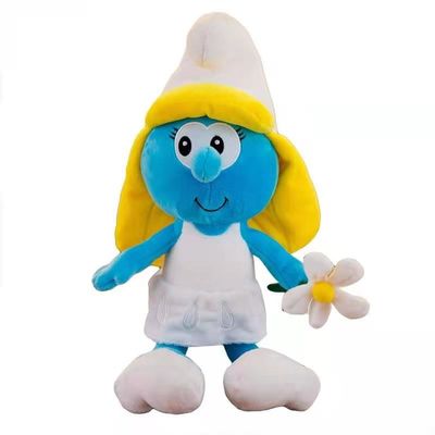 la peluche d'Anime de peluche de Smurf de bande dessinée de 40cm joue le père bleu Blue Sister