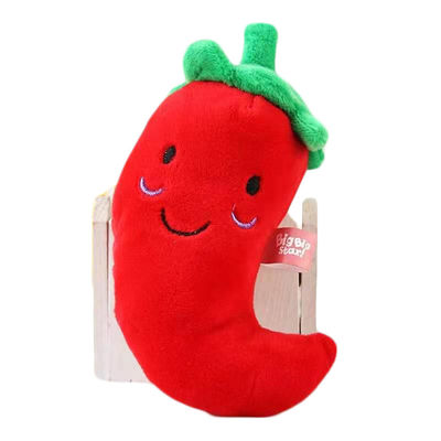 anti jouets de peluche de Cat Plush Toys Vocal Dog de légumes fruits de morsure de 15cm