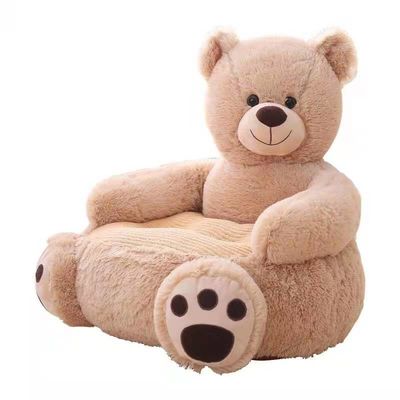 chaise mignonne de peluche de bébé de jardin d'enfants de fille de garçon de chaises de peluche d'enfants de bande dessinée de 60cm