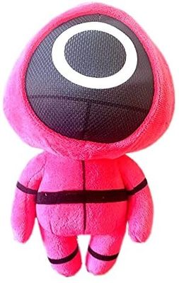 peluche rose orientée Toy Cotton For Children de jeu de calmar de soldats de 15cm