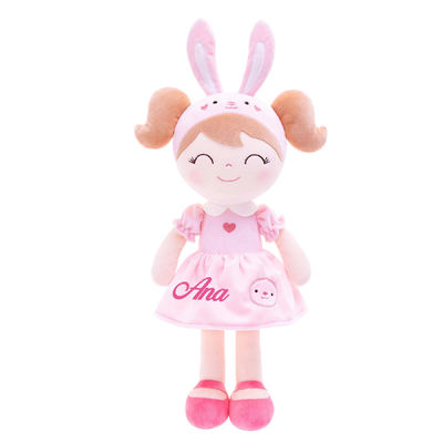 Belle fille habillant le remplisseur 25cm de coton des jouets pp de peluche d'Anime pour des cadeaux