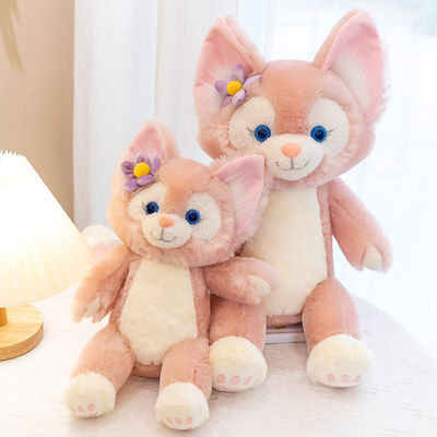 Remplisseur 100% de coton de Fox Toy With pp de peluche de polyester de coutume