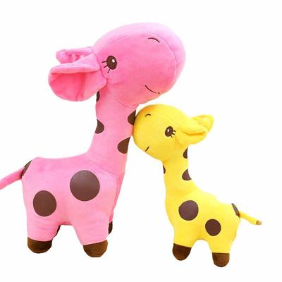 Les fabricants de Dongguan conçoivent Toy Giraffe Animal Soft Toy en fonction du client bourré par peluche